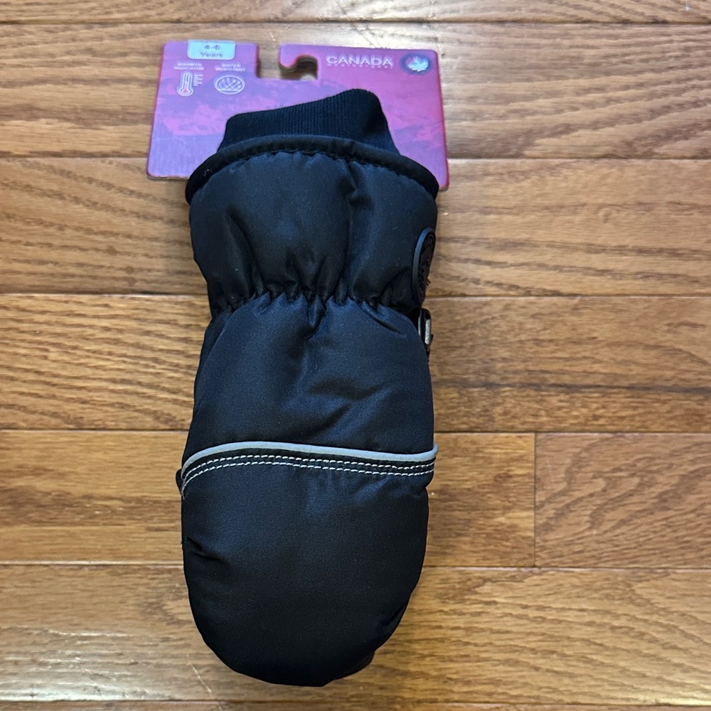 Black Kids Mittens